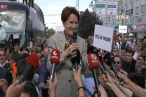 İYİ Parti Genel Başkanı Meral Akşener, Ankara Etimesgut&rsquo;ta yaptığı a&ccedil;ıklamada