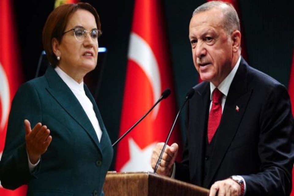 İYİ Parti lideri Meral Akşener, Cumhurbaşkanı Erdoğan'ın d&uuml;n yaptığı konuşmada