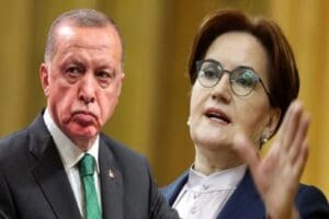 İYİ Parti lideri Akşener'in grup toplantısındaki s&ouml;zlerine televizyon ekranlarından yanıt