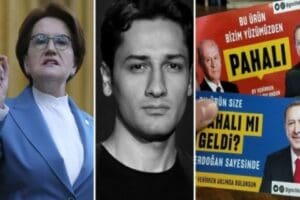 İYİ Parti lideri Meral Akşener, tasarladığı 'Bu &uuml;r&uuml;n size pahalı