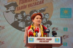 İYİ Parti Genel Başkanı Meral Akşener, 14 Mayıs'ta yapılacak se&ccedil;imin,