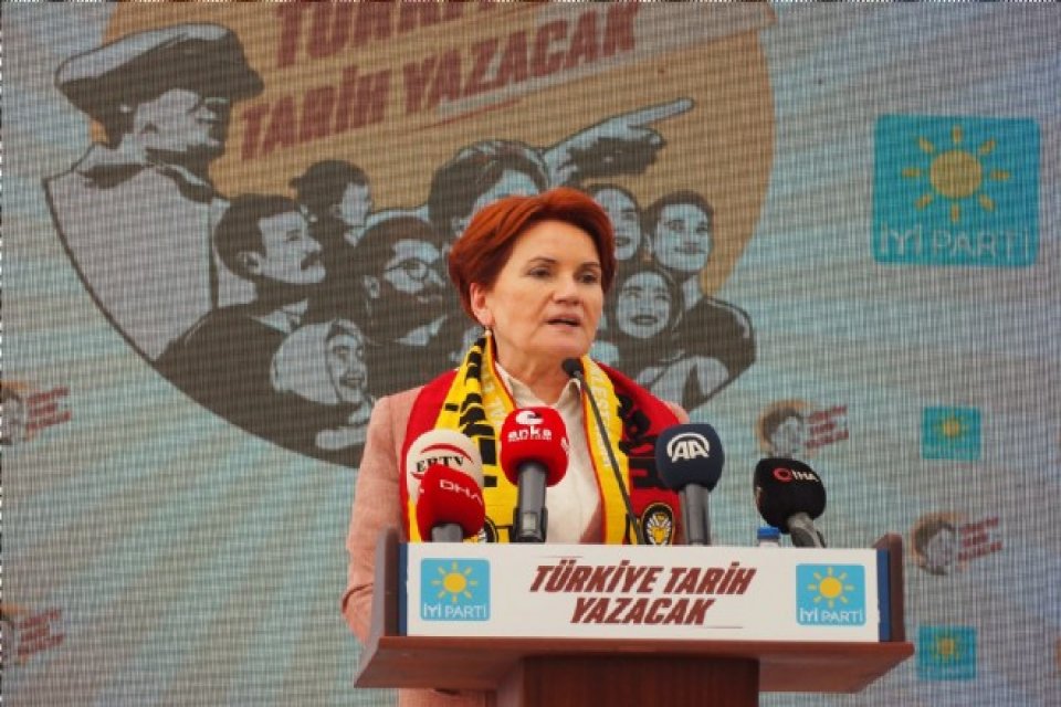 İYİ Parti Genel Başkanı Meral Akşener, 14 Mayıs'ta yapılacak se&ccedil;imin,
