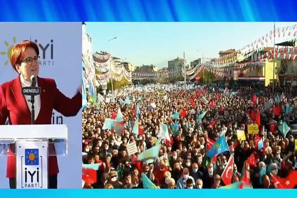 İYİ Parti Genel Başkanı Meral Akşener, Denizli'de konuştu.&nbsp; &nbsp; Yurt