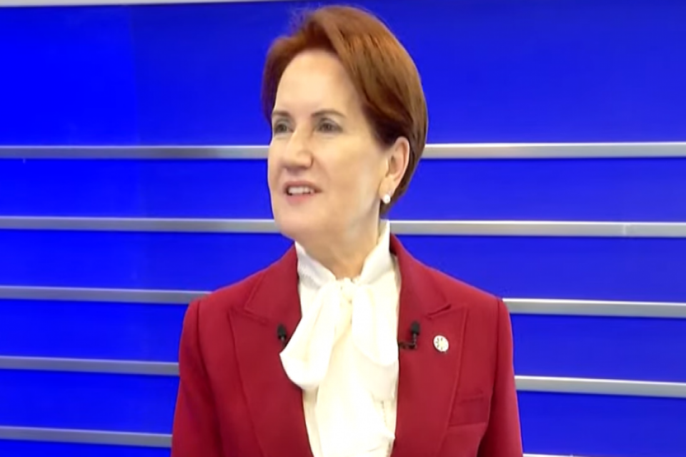 İYİ Parti Genel Başkanı Meral Akşener, Halk TV'de İsmail Küçükkaya'nın