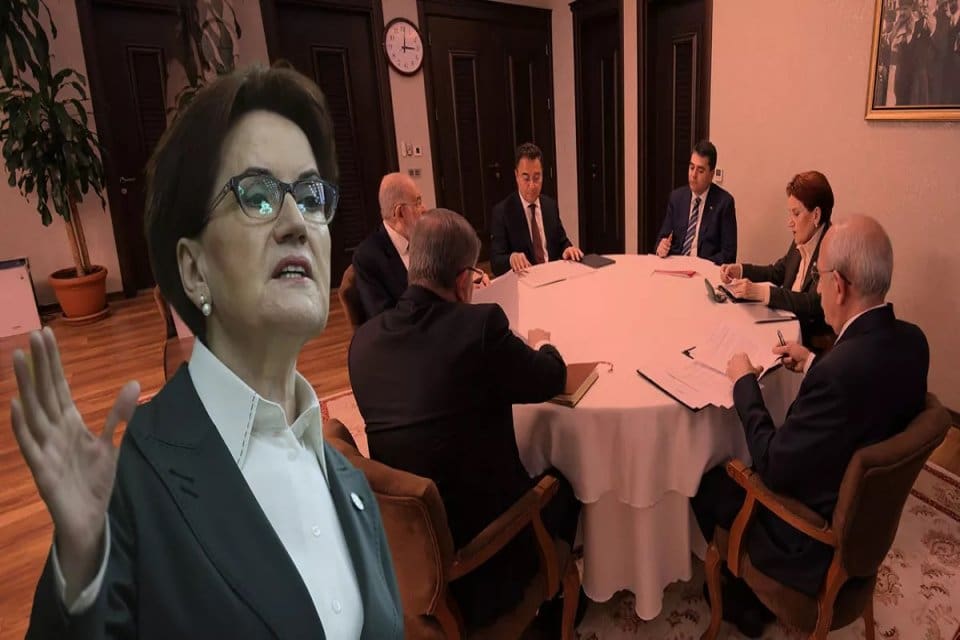 Millet İttifakı genel başkanlarının saat 14.00&rsquo;de başlaması planlanan toplantı Meral