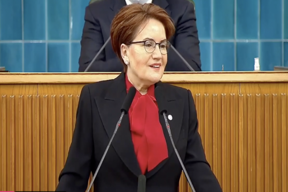 İYİ Parti Genel Başkanı Akşener, partisini grup toplantısında yaptığı konuşmada