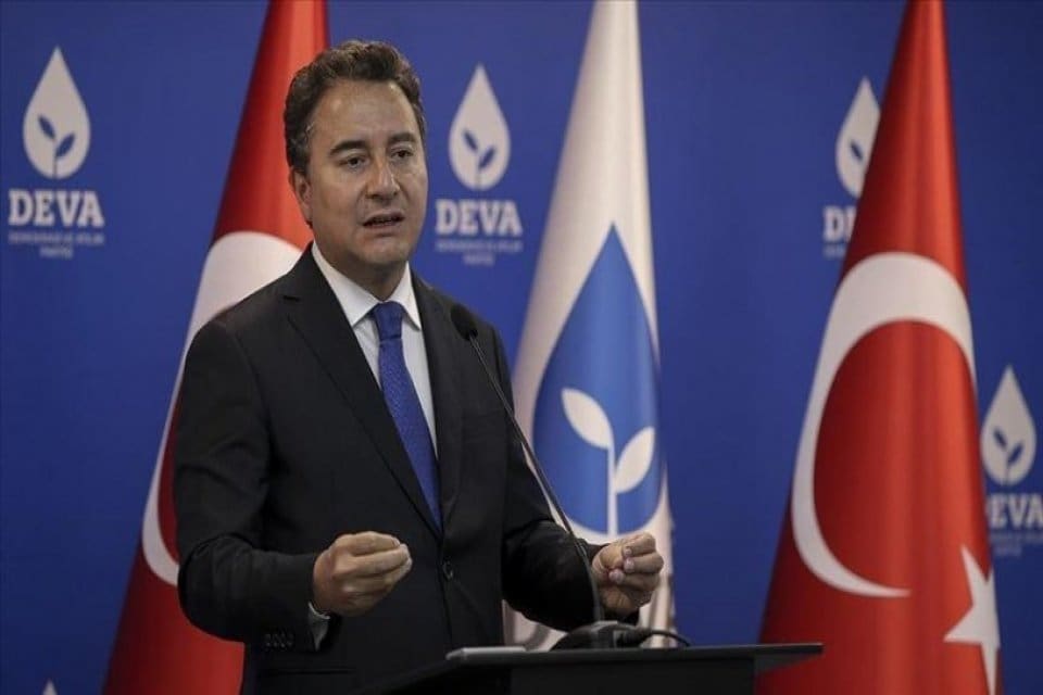 DEVA Partisi Genel Başkanı Ali Babacan, 6 siyasi partinin katıldığı