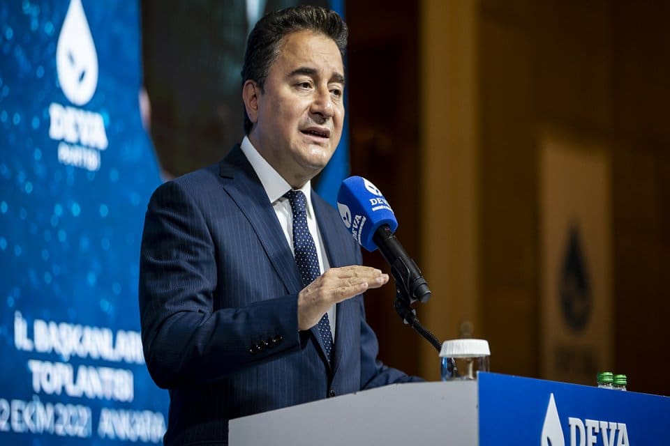 Demokrasi ve Atılım (DEVA) Partisi Genel Başkanı Ali Babacan, T&Uuml;İK&rsquo;in