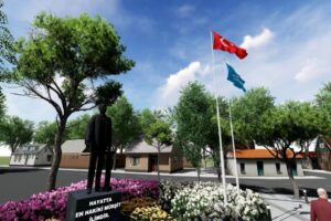 Aliağa Belediyesi, tarihi kervan yollarının üzerinde bulunan Helvacı Mahallesi kent
