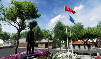 Aliağa Belediyesi’nden Helvacı’ya tarihi meydan projesi