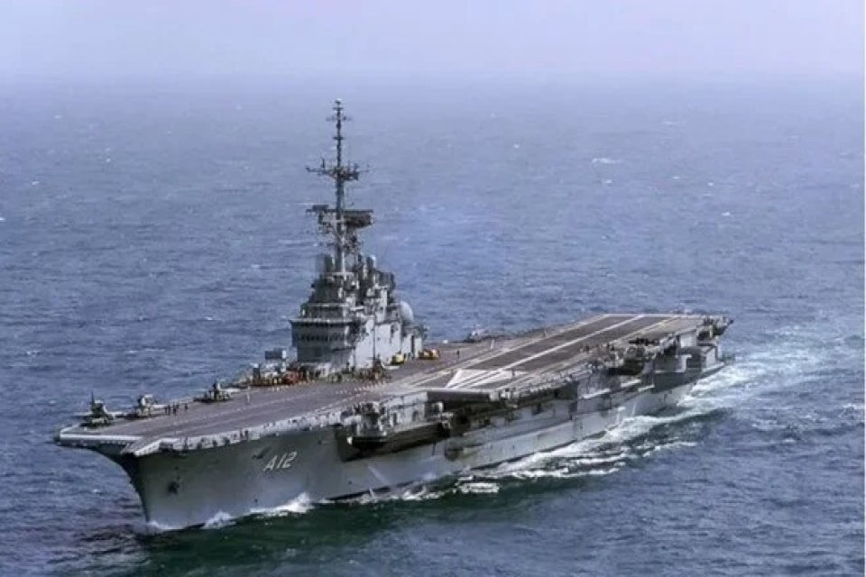 Brezilya donanmasına ait savaş u&ccedil;ağı gemisinin s&ouml;k&uuml;m i&ccedil;in İzmir Aliağa'ya