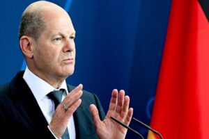 ​​​​​​​​Almanya Başbakanı Olaf Scholz, Berlin'e resmi ziyarette bulunan Lihtenştayn Başbakanı