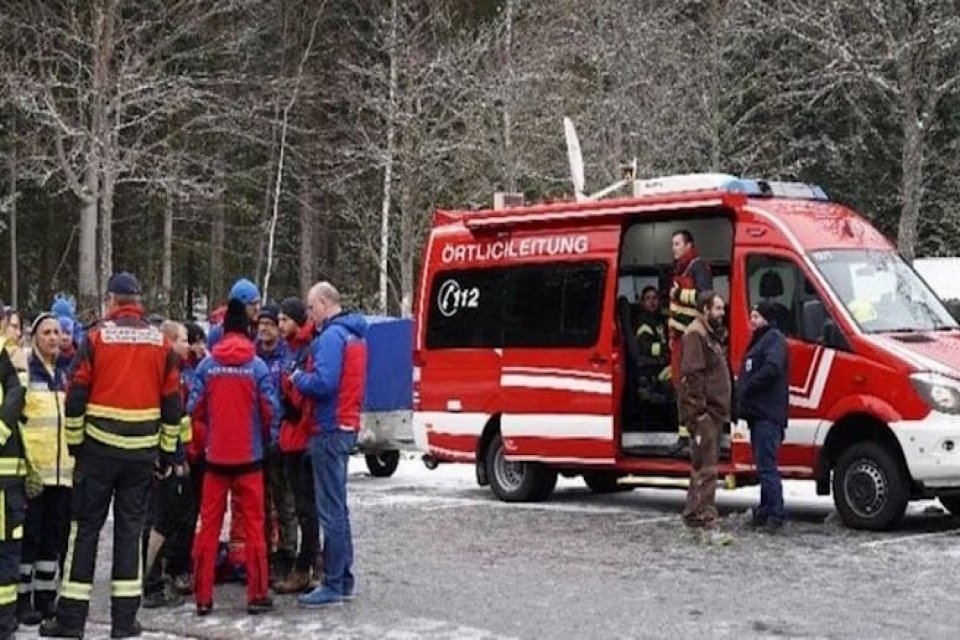 Almanya&rsquo;nın Bavyera eyaletinin Neusch&ouml;nau b&ouml;lgesinde k&uuml;&ccedil;&uuml;k bir u&ccedil;ağın d&uuml;şmesi sonucu