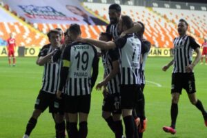 Spor Toto 1'inci Lig'de Giresunspor (D) ve Tuzlaspor galibiyetlerinin ardından