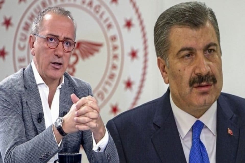Habert&uuml;rk yazarı Fatih Altaylı, Fahrettin Koca'nın İstanbul'da polikiniklerde artan hasta