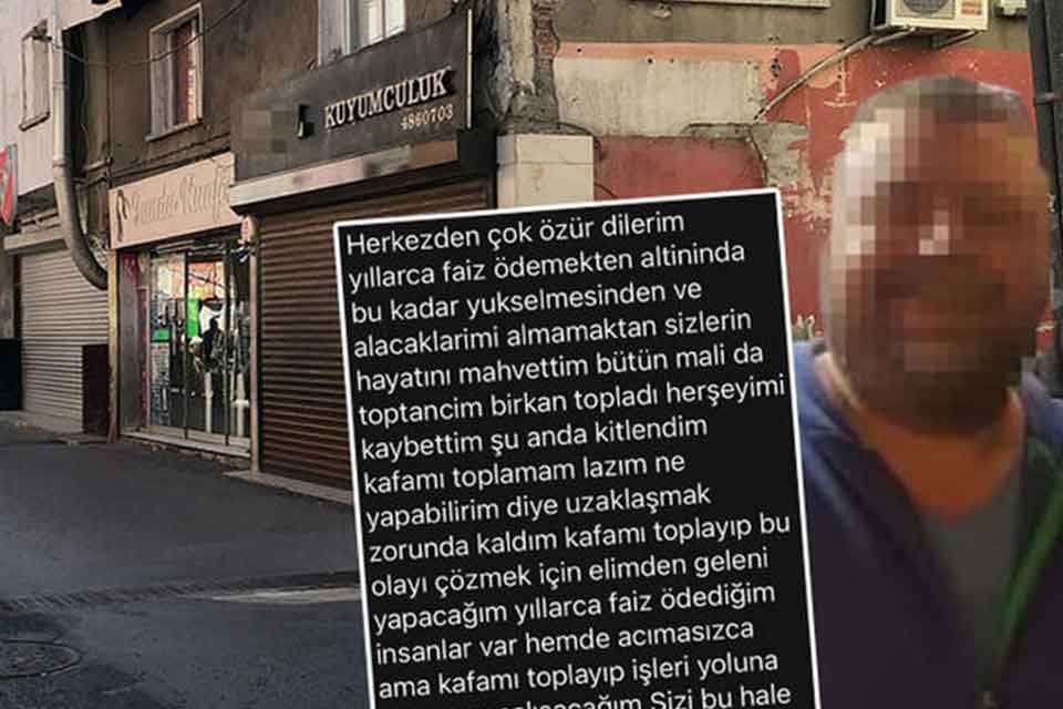 İZMİR'de, y&uuml;ksek kar vaadiyle m&uuml;şterilerinden altın toplayıp, ortadan kaybolan kuyumcu