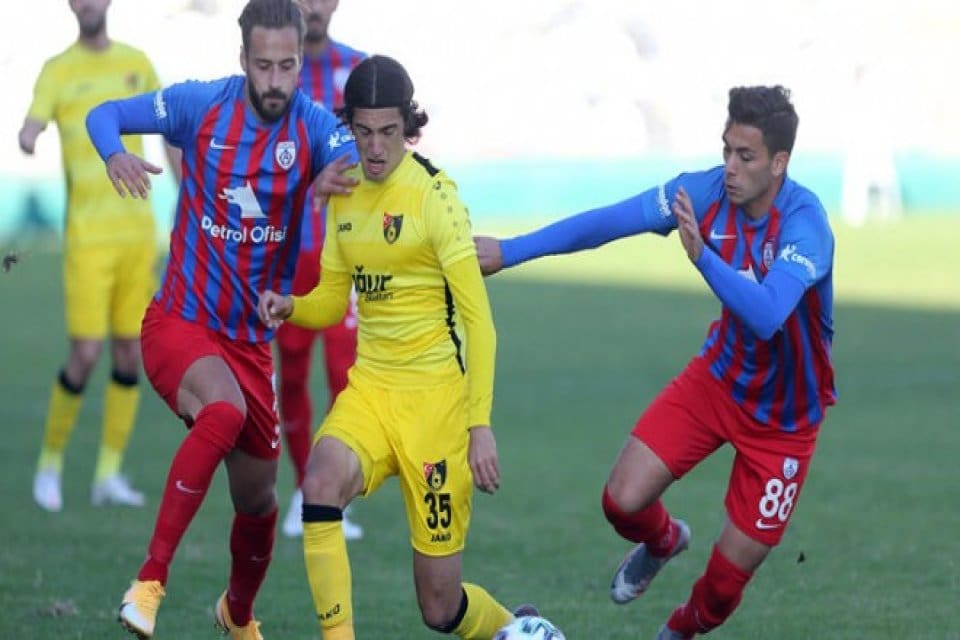 Spor Toto 1'inci Lig'de son 2 ma&ccedil;ından 1'er puanla ayrılarak