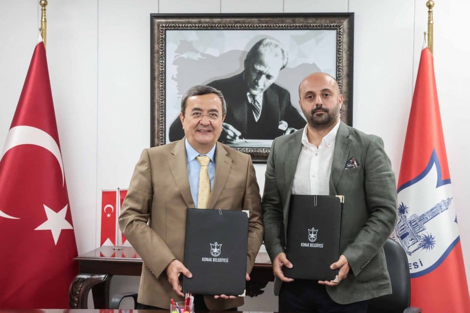 Konak Belediyesi ile Harita ve Kadastro M&uuml;hendisleri Odası, işbirliği s&ouml;zleşmesine