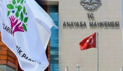 Anayasa Mahkemesi’nden HDP kararı! Geçici bloke…
