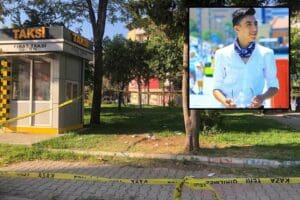 İzmir'in Buca il&ccedil;esinde, Anıl Bahri Kocaman'ın (21) parkta tabancayla &ouml;ld&uuml;r&uuml;lmesiyle