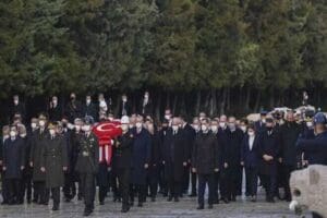 Ulu &Ouml;nder Atat&uuml;rk, ebediyete intikalinin 83. yılında,&nbsp;Cumhurbaşkanı Erdoğan başkanlığındaki devlet