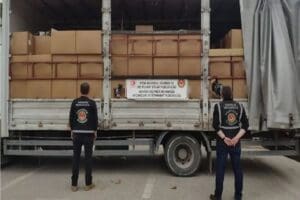 Ticaret Bakanlığı'na bağlı G&uuml;mr&uuml;k Muhafaza ekiplerince, Ankara'da yaklaşık 5 milyon