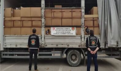 Ankara’da 5 milyon TL’lik kaçak tütün ele geçirildi