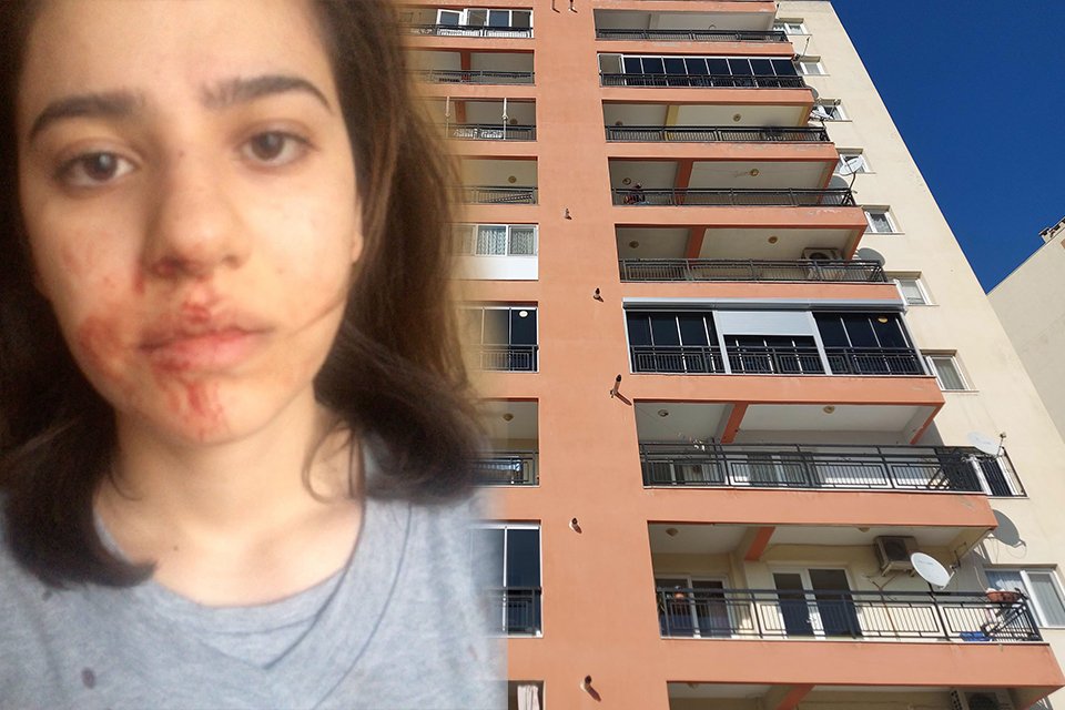 İzmir'in Çiğli ilçesinde, babasından boşanan annesi Sultan Kara (40) ile