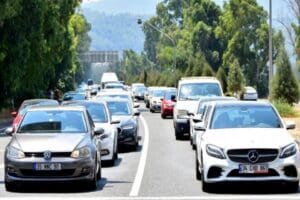 Muğla&nbsp; ve il&ccedil;elerine Kurban Bayramı tatili i&ccedil;in gelenlerin d&ouml;n&uuml;ş yolculuğu