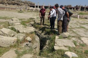 Aydın'ın Germencik il&ccedil;esinde tarihi M.&Ouml;. 4'&uuml;nc&uuml; y&uuml;zyıla dayanan Magnesia Antik