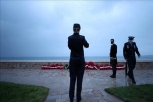 &Ccedil;anakkale Kara Savaşlarının 106. yılı etkinlikleri kapsamında tarihi Gelibolu Yarımadası'ndaki