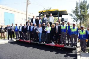 İlçedeki yol sorununu çözmek için Asfalt Üretim Tesisi kuran Bornova