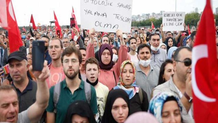 Aşı karşıtlarından İzmir'de miting hazırlığı…  Gelmek isteyenler için araç kaldırılacak