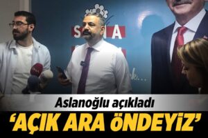 DEMOKRAT G&Uuml;NDEM- HABER MERKEZİ- EMİN ŞANLI- CHP İzmir İl Başkanı