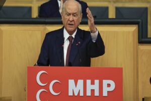 MHP Genel Başkanı Bah&ccedil;eli, Ayasofya'da konuşan imam Mustafa Demirkıran'ın Atat&uuml;rk'e