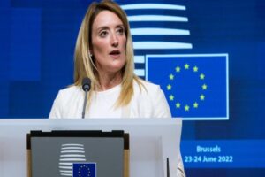 Bu yılın başında Avrupa Parlamentosu Başkanı olan Roberta Metsola, Yunan