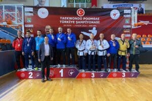 &Ccedil;iğli Belediyesi Taekwondo takımı Ankara&rsquo;da d&uuml;zenlenen T&uuml;rkiye Taekwondo Poomsae Şampiyonasından