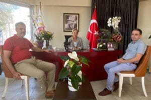 Basın İlan Kurumu İzmir Şube M&uuml;d&uuml;r&uuml; Mehmet Feramuz Ayan ve
