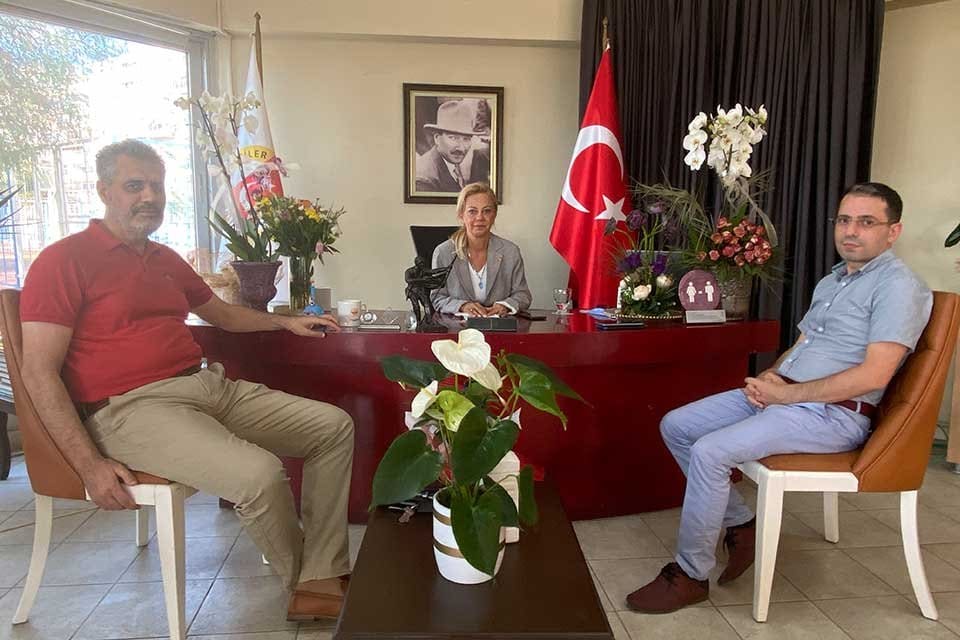 Basın İlan Kurumu İzmir Şube M&uuml;d&uuml;r&uuml; Mehmet Feramuz Ayan ve
