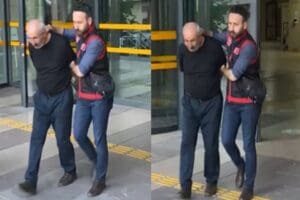 İzmir'in Bayraklı il&ccedil;esinde sokak k&ouml;peklerini beslediği gerek&ccedil;esiyle aynı aileden 3