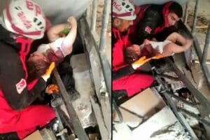 Hatay'da yıkılan apartmanın enkazında kalan 4 aylık Ayşe bebek, 58'inci