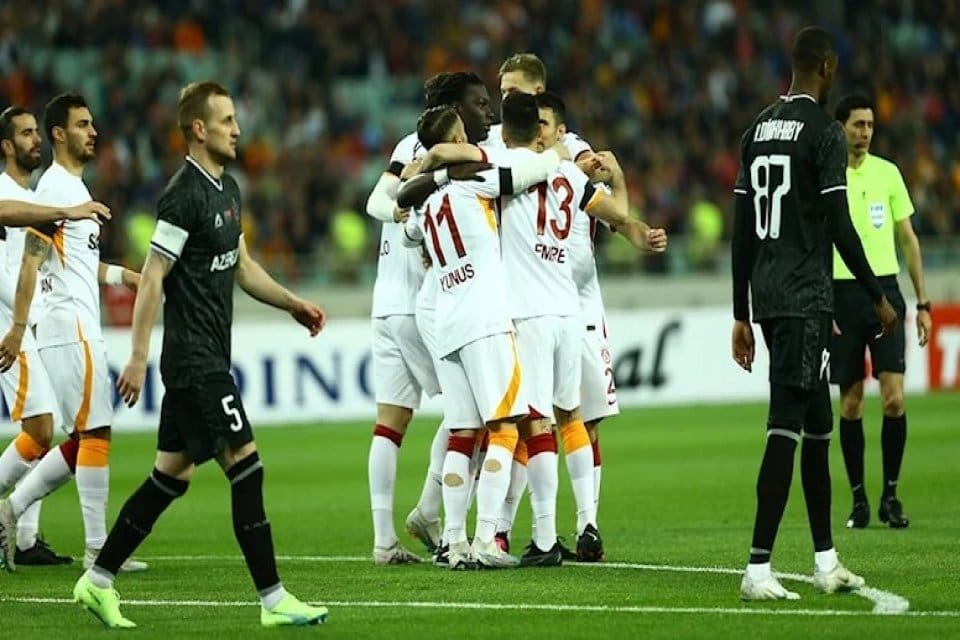 Galatasaray ve Karabağ arasındaki hazırlık ma&ccedil;ını sarı kırmızılı ekip kazandı.