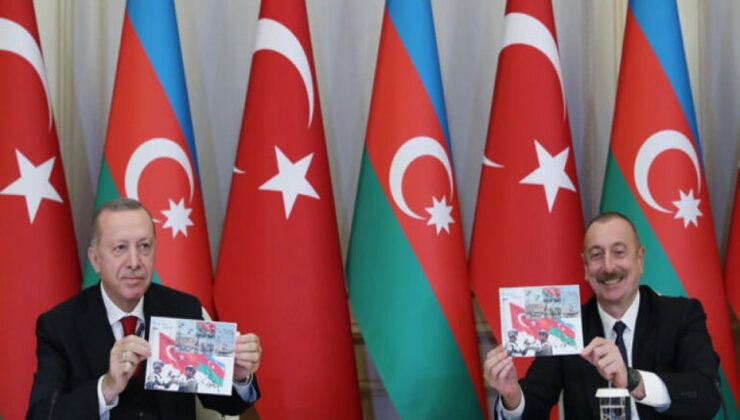 Azerbaycan'da tarihi imzalar atıldı… Cumhurbaşkanı Erdoğan'dan flaş Ermenistan mesajı