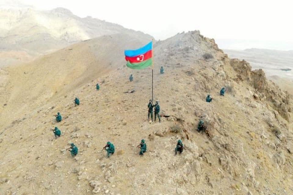 Azerbaycan Savunma Bakanlığı tarafından yapılan a&ccedil;ıklamada, 12 Eyl&uuml;l gecesi ve
