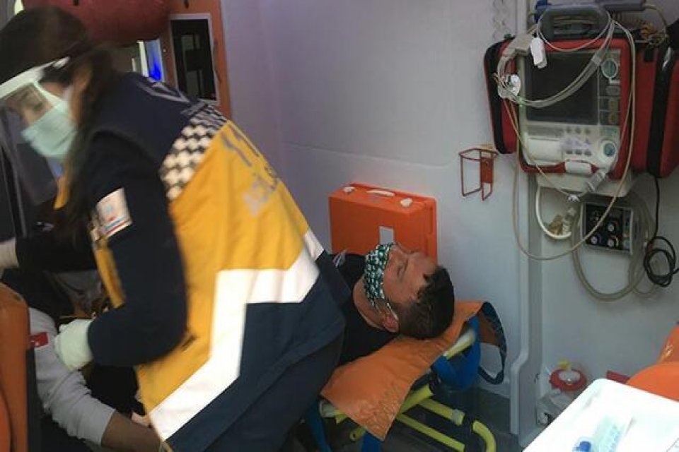 Bursa'da baba oğul arasında çıkan kavgada tansiyon yükseldi. Baba M.Ş.