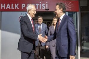 DEVA Partisi Genel Başkanı Ali Babacan, 6'lı masa toplantısı &ouml;ncesi,