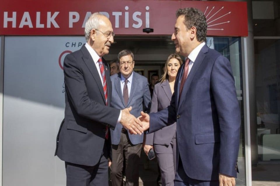 DEVA Partisi Genel Başkanı Ali Babacan, 6'lı masa toplantısı &ouml;ncesi,