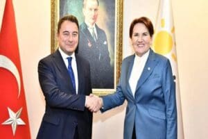 DEVA Partisi Genel Başkanı Ali Babacan, İYİ Parti Genel Başkanı