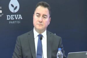 DEVA Partisi Genel Başkanı Ali Babacan, Ankara&rsquo;da partisinin &ldquo;Temel İnsan