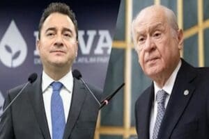 DEVA Partisi lideri Ali Babacan, MHP lideri Devlet Bah&ccedil;eli&rsquo;nin grup